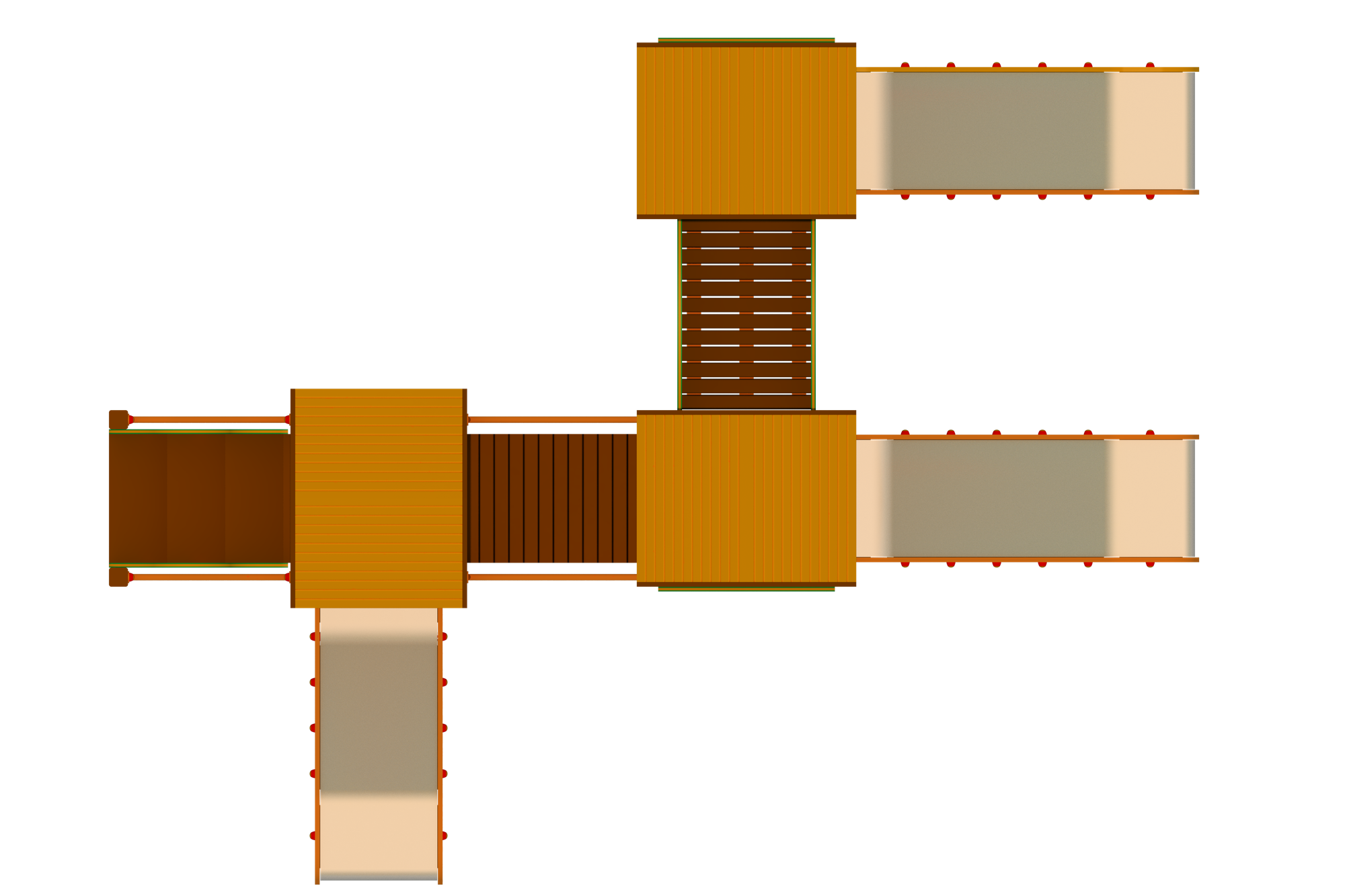 HDPE Seri Oyun Grubu H-800 PRK-805 | Temalı Metal Oyun Grupları | Erse Kent Mobilyaları